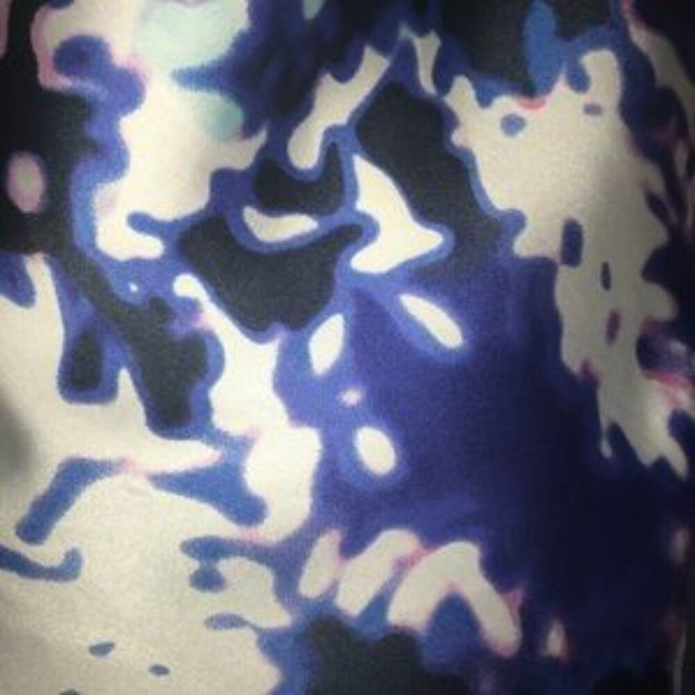 Forenza multi color semi sheer sleeveless top - Picture 4 of 6